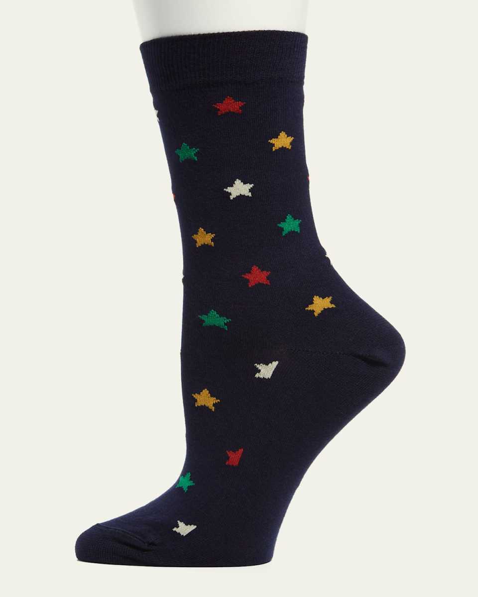 Christmas Book Crew Socks